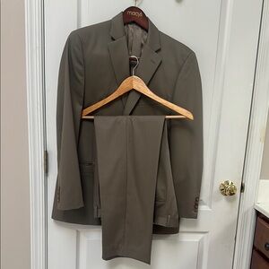 Men's Brown Suit Set